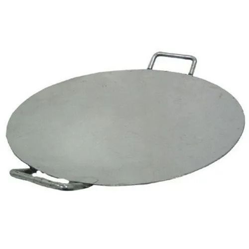 18 Inch Diameter Polish Finish Commercial Aluminium Tawa With Double Loop Handle Application: For Cooking