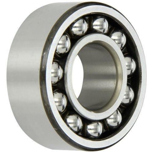 Silver 35 Mm Size 250G Flanged Cylindrical Chrome Steel Double Row Ball Bearings For Industries