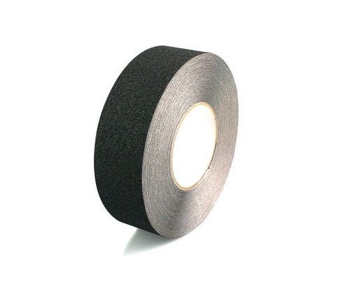 Black 50 X 18 Meter Aluminum Foil Anti Skid Abrasive Tape