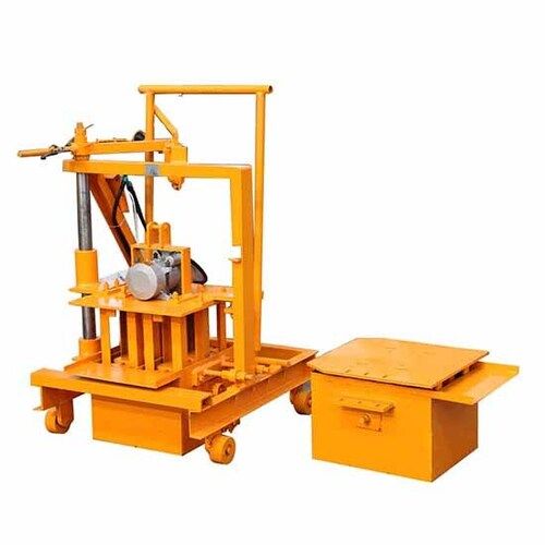 Manual Stainless Steel Concrete 4 Brick Machine For Construction Use