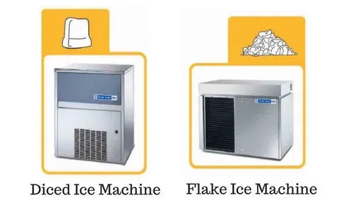 20 Kg To 65 Kg Per 24 Hrs Capacity Air Cooled Ice Cube Machine