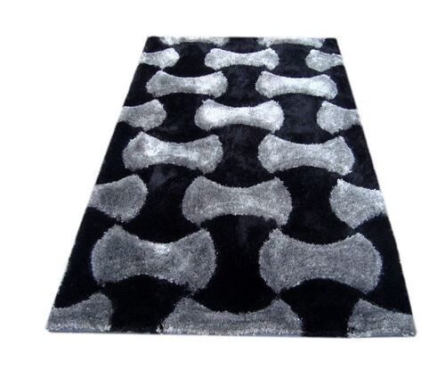 4 X 6 Feet 3 Mm Thick Rectangular Printed Microfiber Designer Carpet Waterproof