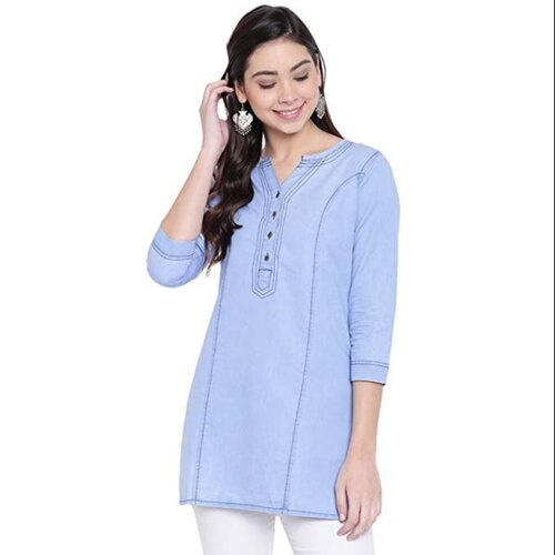 Buy Blue Kurtis  Tunics for Women by MEHER IMPEX Online  Ajiocom