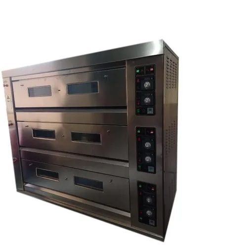 Electric Single Door Commercial Pizza Oven, Voltage 220 V