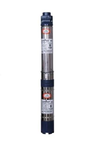 Silver Electric Single Phase Multistage Pressure Stainless Steel Borewell Submersible Pumps