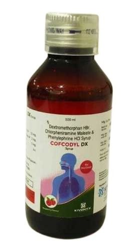 General Medicines Liquid Form Cofcodyl Dx Cough Syrup For Adults Recommended For: Doctor