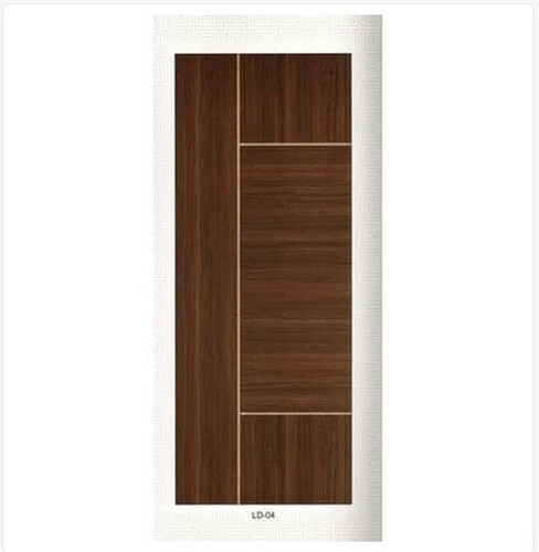 Ld 04 Brown Laminated Door For Interior With Dimension 81*32 Inch