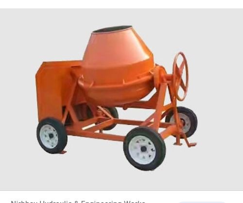 Semi Automatic Mild Steel Cement Mixer For Construction Use