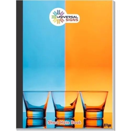 A4 Size 80 Pages Plain Rectangular Good Quality Binded School Notebook Yes