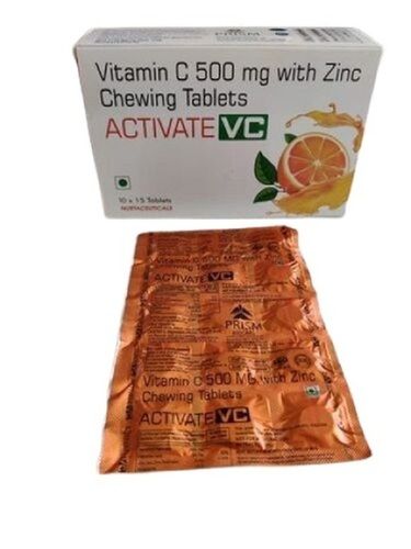 Activate Vitamin C Chewable Tablets General Medicines