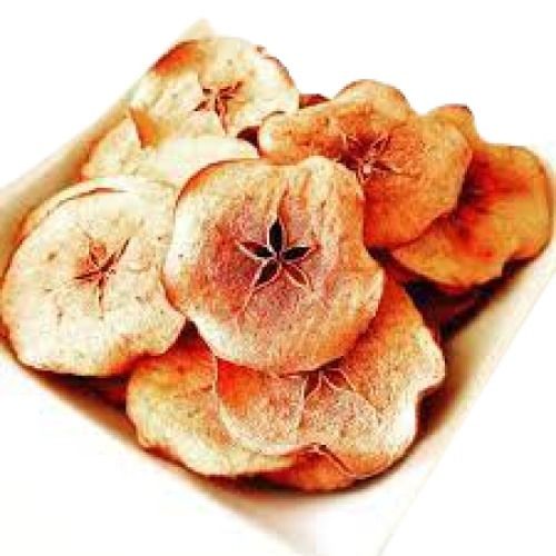 Crispy Hygienically Packed Spicy Taste Round Shape Fried Apple Chips Packaging: Bag