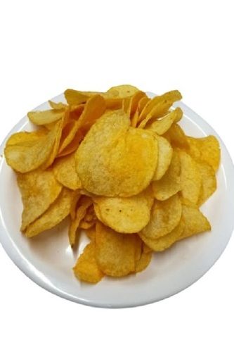 Hygienically Packed Round Shape Delicious Spicy Taste Fried Potato Wafer  Packaging: Bag