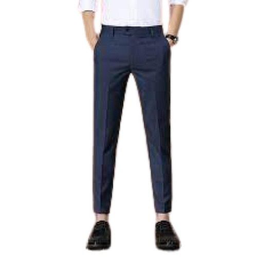 Buy Highlander Navy Blue Casual Checked Slim Fit Trousers for Men Online at  Rs799  Ketch