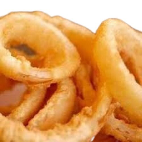 Spicy Taste Round Shape Hygienically Packed Fried Onion Chips