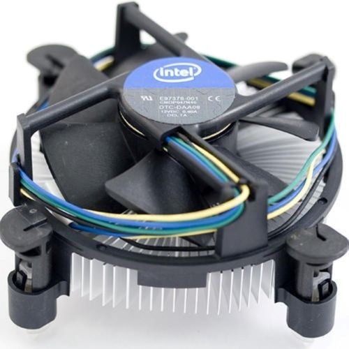 120 Mm Diameter 1.8 Watt 12 Volts Electrical Plastic Intel Cpu 6 Bladed Fan