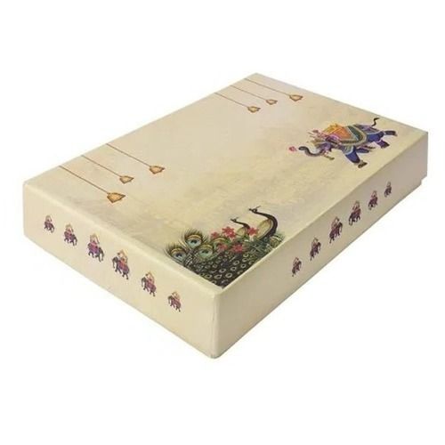 16 X 22 Cm Uv Offset Printing Rectangular Designer Sweet Packaging Box