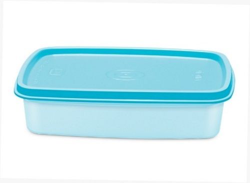 Blue 17.2 X 11.6 X 4.2 Cm 50 Gram 2 Mm Thick Light Weight Plastic Lunch Box 