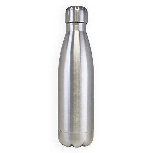 20 X 5 X 5 Cm Cylindrical Shape Screw Cap Stainless Steel Water Bottle