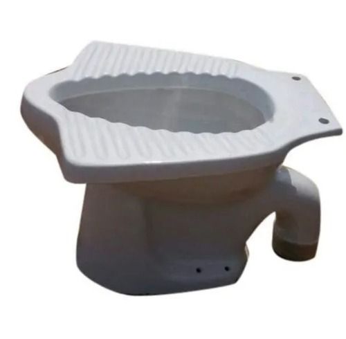 Crack Resistant Floor Mounted Ceramic Polished Anglo Indian Toilet Seat