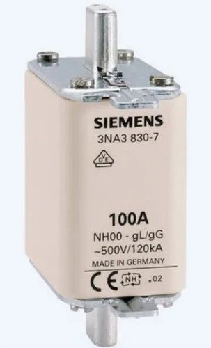 Black Din Type 100 Ampere High Rupturing Capacity (Hrc) Fuse