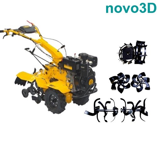 Intercultivator 9 Hp Power Weeder - Capacity: 300 Kg/Hr