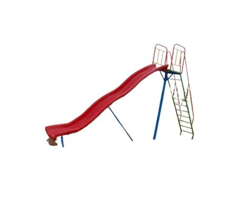 Long Lasting Outdoor Playground Fiber Reinforced Plastic Body Wave Slide