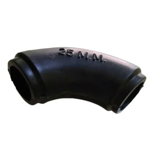 25Mm Thickness Hot Rolled Female Connection Black Plating Hdpe Pipe Elbow Length: 5 Inch (In)