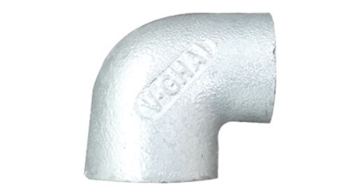 Silver 450Mpa Hot Rolled Galvanized Surface Treatment Female Connection Gi Elbow