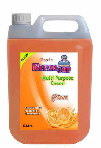 5 Liter Multi Purpose Citrus Fragrance Liquid Cleaner For Home