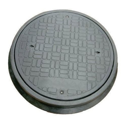 560 Mm Round Reinforced Cement Concrete Manhole Cover For Drainage