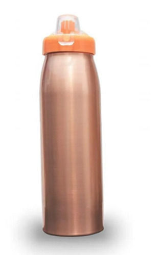 Golden Capacity 950 Ml Premium Quality Copper Material Water Bottle