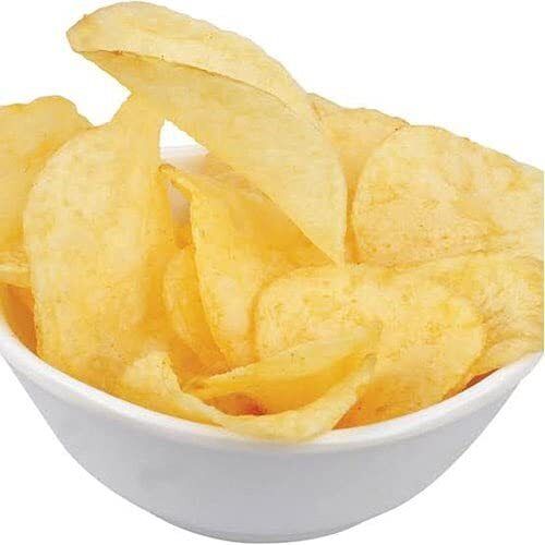 Crispy Fried Salty Taste Round Shape Potato Chips With Hygienically Packed 