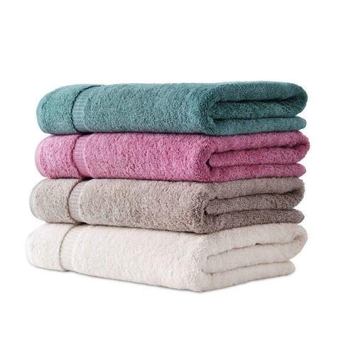 Easily Washable Multicolor Plain Body Towels