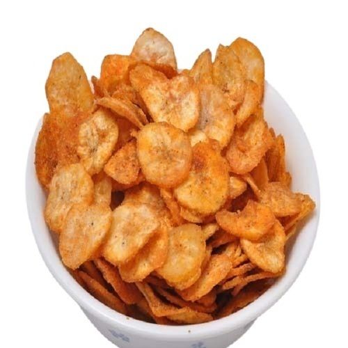 Spicy Round Shape Fried Masala Banana Chips