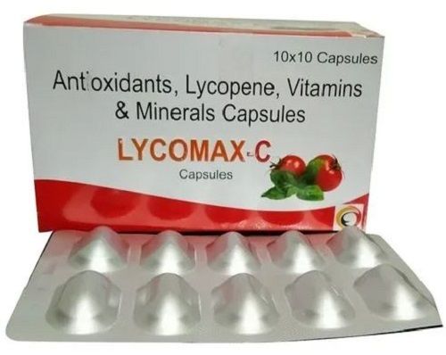 10 X10 Strips Antioxidants Lycopene Vitamins Minerals Capsule