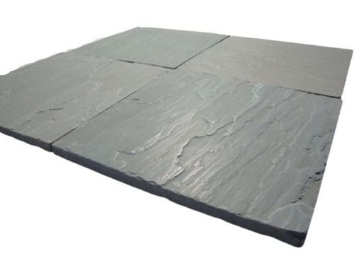 Grey 20 Mm Thick Matt Finished Natural Slate Stone For Flooring