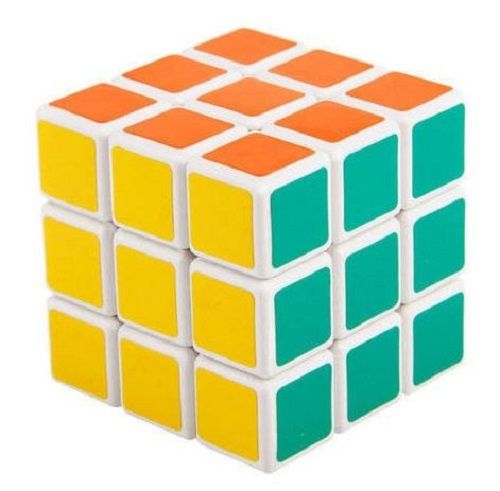 Multicolor 3X3 Inches Plastic Material Educational Toy Magic Cube 