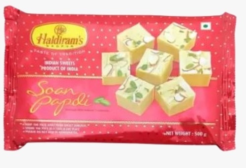 500 ग्राम ग्लूटिनस फ़्री फ़ूड ग्रेड फ्लैकी स्वीट और शुगर सोन पापड़ी