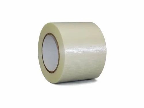 60 Meter Transparent White Adhesive Tape For Packaging