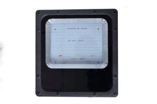 Black 9X9 Inch Square Shape Aluminum Led Flood Light For Home And Office Use