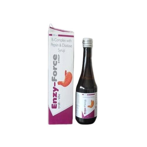 B Complex With Pepsin And Diastase Enzy Force Syrup For Adults General Medicines