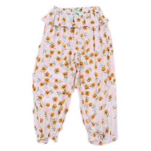 Kids Full Sleeve Cotton Pants - Fit for Size S to XXL, White with Red Printed Pattern | Trendy Style, Quick Dry Feature, Ideal for Summer