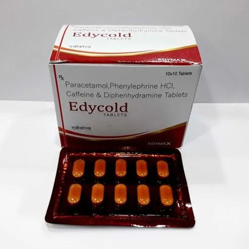 Paracetamol Phenylephrine HCL Tablets