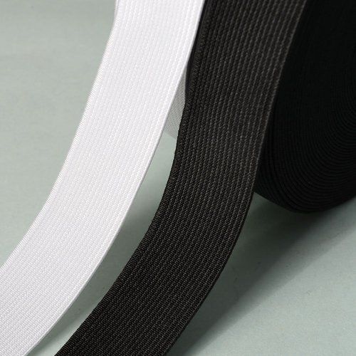 Plain Woven Elastic Tape, Thickness 3-4 mm, Size 3 Inch