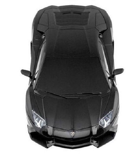 Black Premium Quality Abs Plastic Remote Control Lamborghini Car at