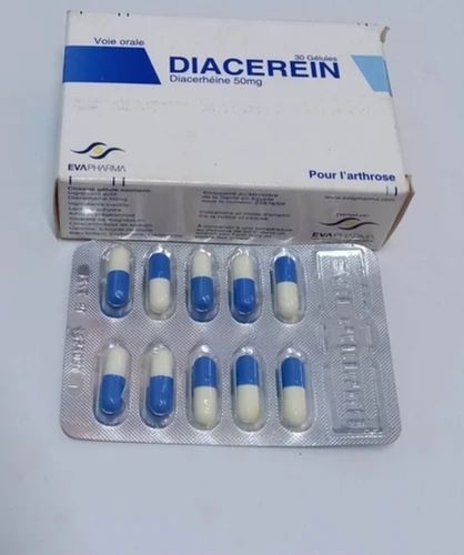 Prodrug Diacerein 50mg Capsules For Pain Relief