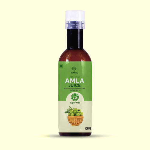 Tonic Somfal Ayurveda Organic Amla Juice - With Natural Ingredients For General Wellness