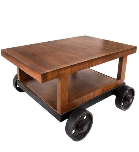 Wooden Cart Table 