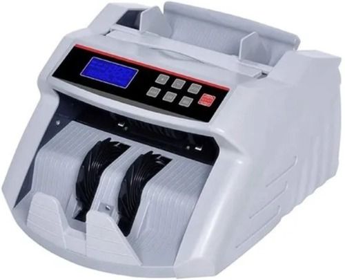 White 1000 Notes/Min 80 Watt 220 Voltage Stainless Steel Note Counting Machine