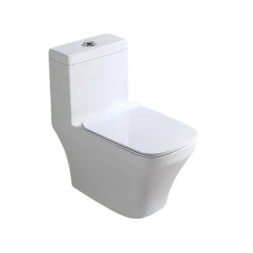 White 35 X 40 X 74 Cm Floor Mounted Polished Finishing Ceramic Water Closet